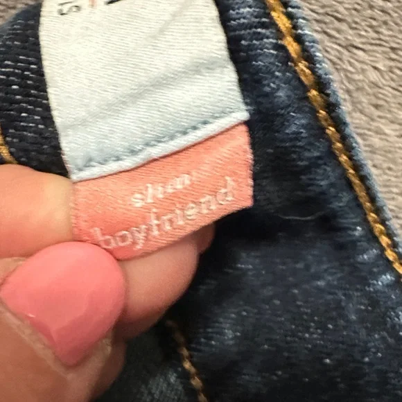 CABi Boyfriend Jeans With Celebrity Star-Design Women's Jeans Style #3937 EUC - Picture 13 of 14